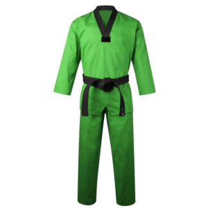 Green And Black Taekwondo Gi