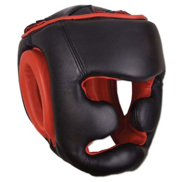 Head Guard Black Maroon