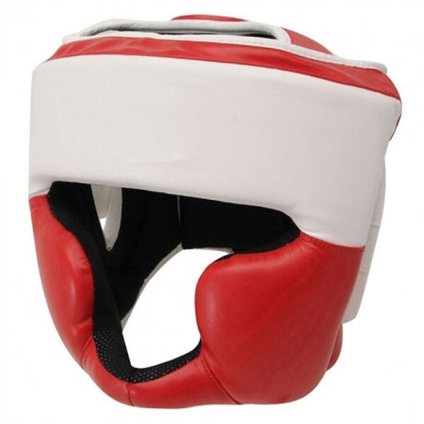 Head Guard Red White