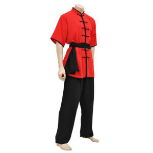 Red And Black Kung Fu Gi