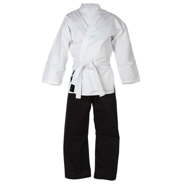 White And Black Karate Gi