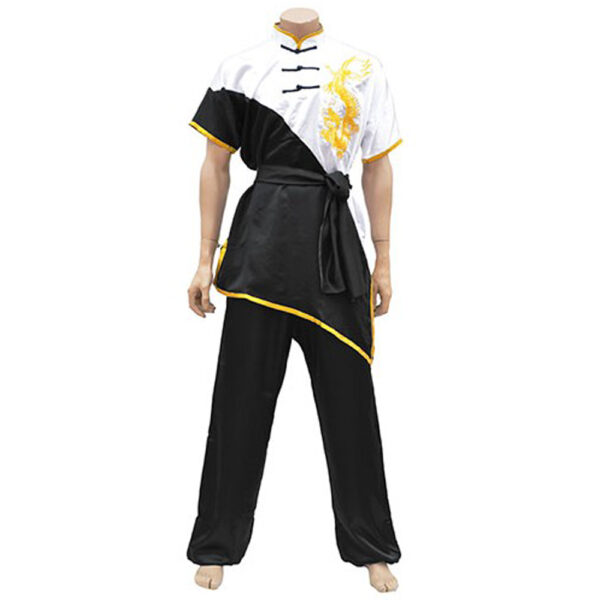 White And Black Kung Fu Gi