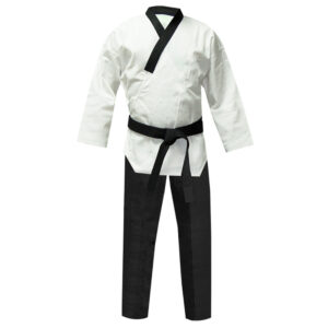 White And Black Taekwondo Gi