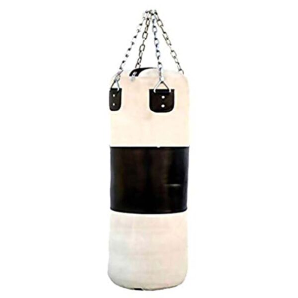 Punching Bag Black White