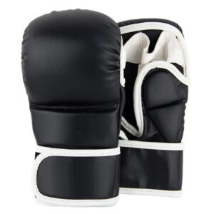black-mma-sparring-gloves-with-white-trim