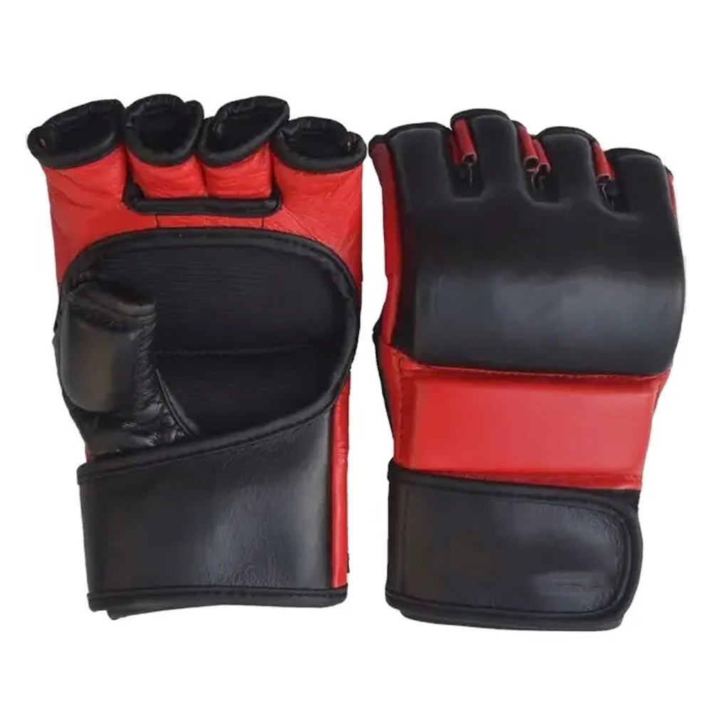 MMA Fighting Gloves Black Red – Trabler