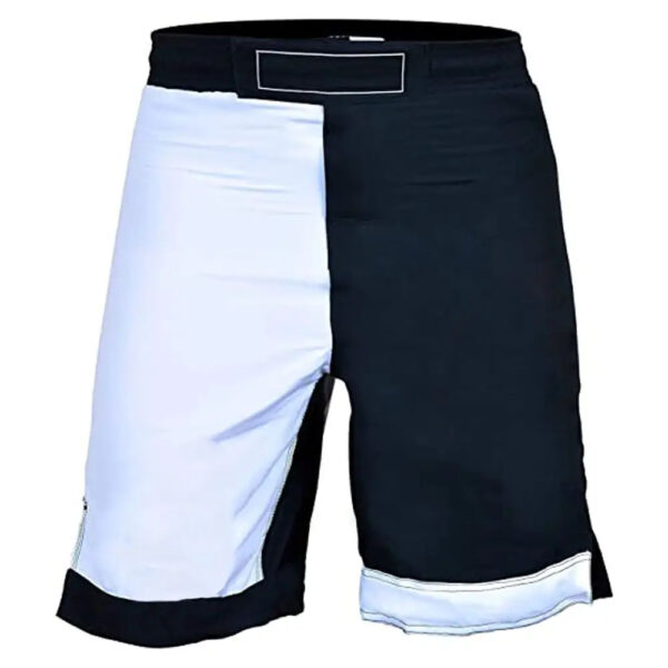 white-and-black-mma-shorts