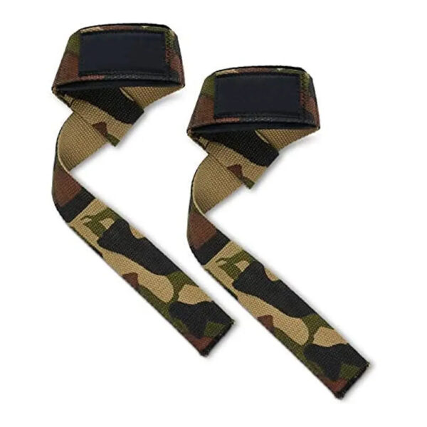 camo design gym wrist straps