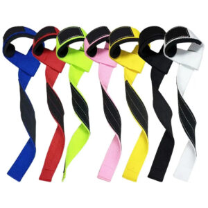 custom color weight lifting wrist support straps