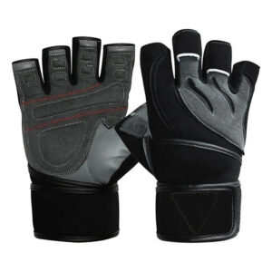 grey-leather-workout-gloves